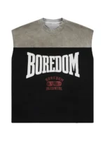 Boredom Kills Boxer cut off sweater