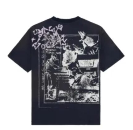 Boredom Kills graphic print distressed T-shirt