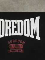 Boredom Kills Boxer cut off sweater