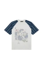 Boredom Kills graphic print star pattern T-shirt