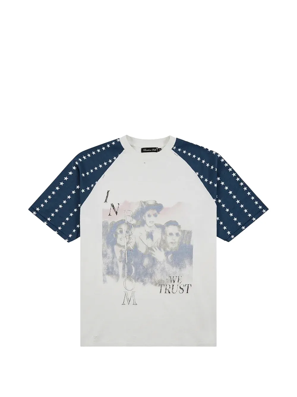 Boredom Kills graphic print star pattern T-shirt Boredom Kills graphic print star pattern T-shirt