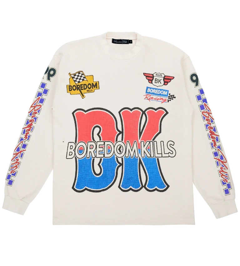 Boredom Kills Thermal L/S Cream Boredom Kills Thermal L/S Cream