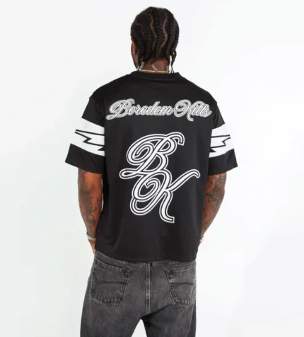 Boredom Kills Mesh Jersey Black