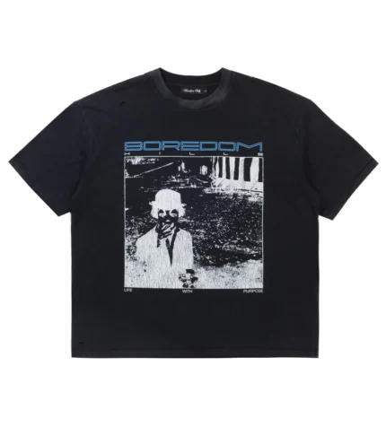 Boredom Kills Purpose Tee Black