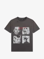 Boredom Kills Scream studded T-shirt
