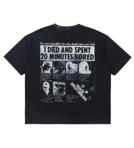 Boredom Kills Purpose Tee Black