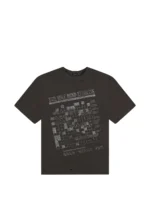 Boredom Kills graphic print distressed T-shirt