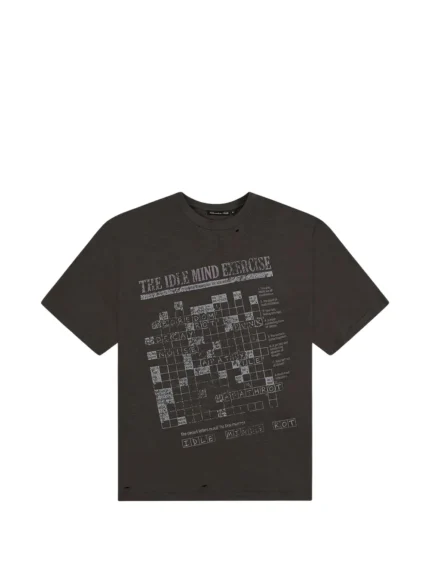 Boredom Kills graphic print distressed T-shirt