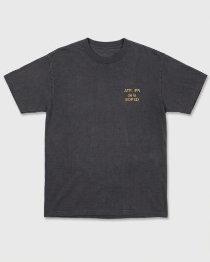 Boredom Kills Birds Eye View Eagle Tee Black